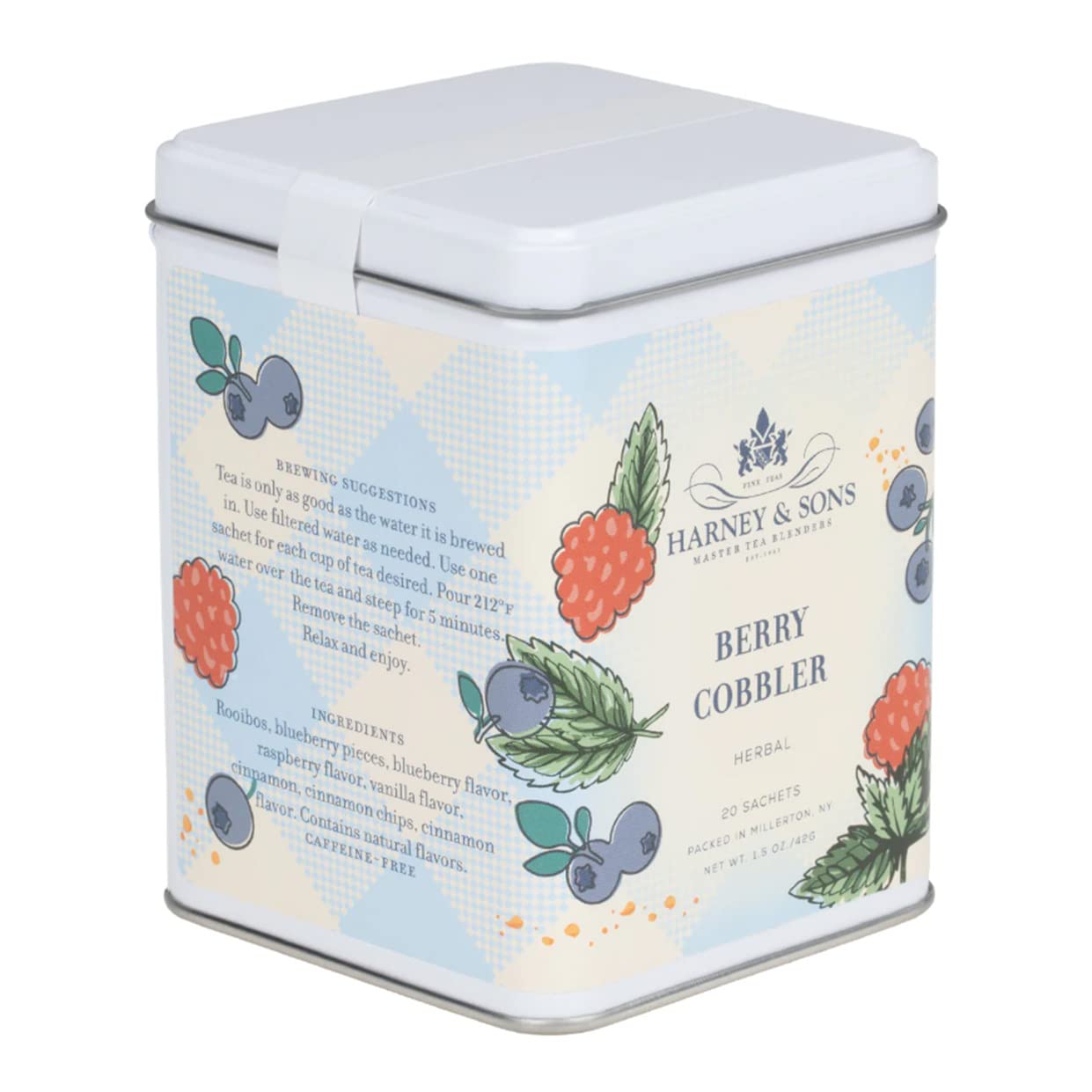 Harney & Sons Berry Cobbler Rooibos Tea - Imagine 1