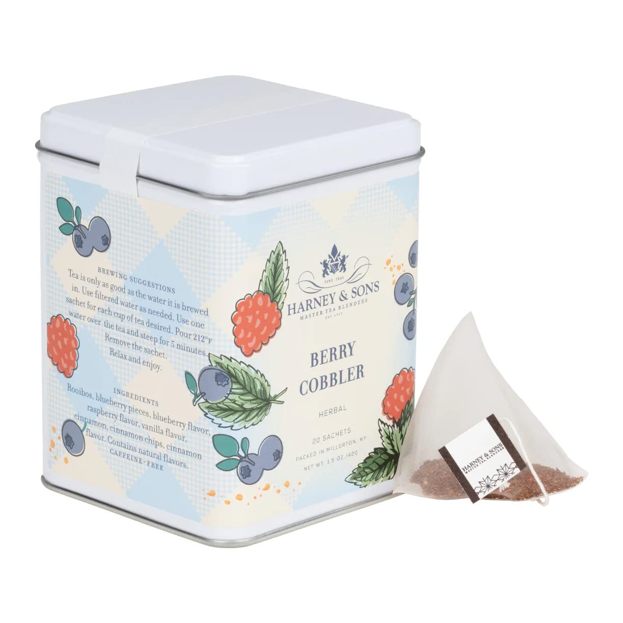 Harney & Sons Berry Cobbler Rooibos Tea - Imagine 2