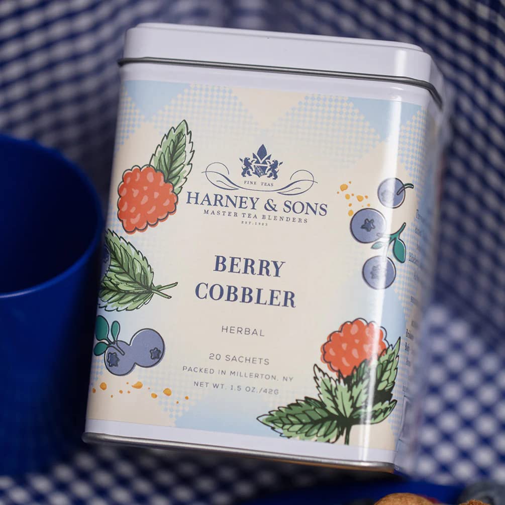 Harney & Sons Berry Cobbler Rooibos Tea - Imagine 3