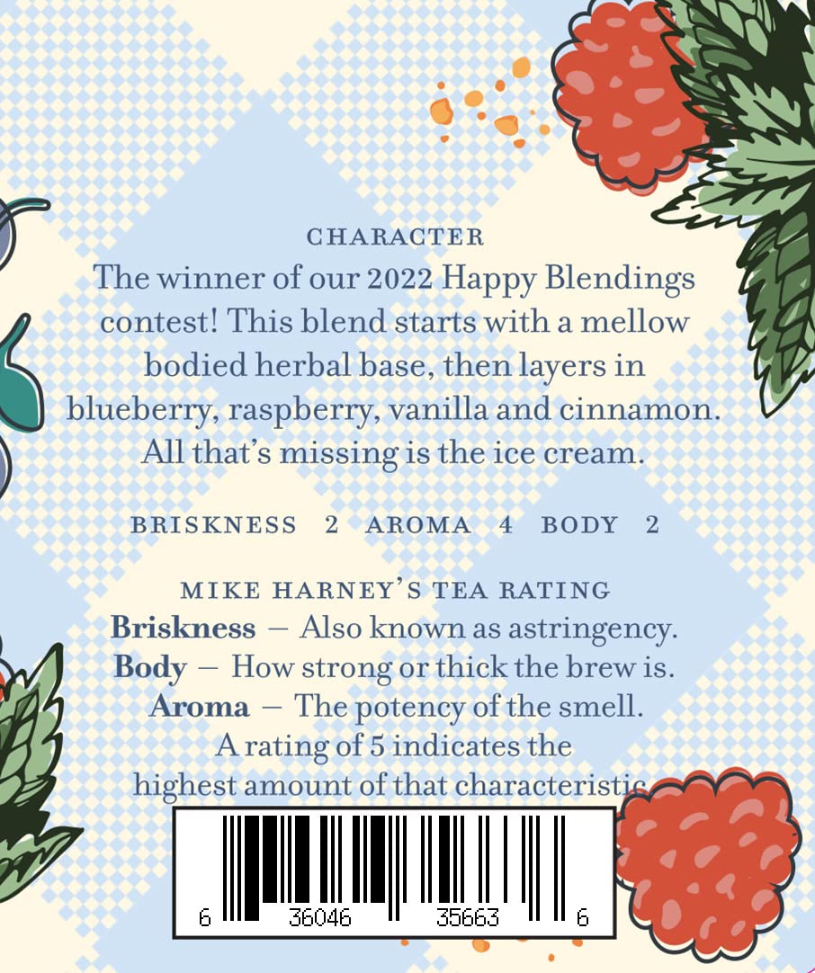 Harney & Sons Berry Cobbler Rooibos Tea - Imagine 4